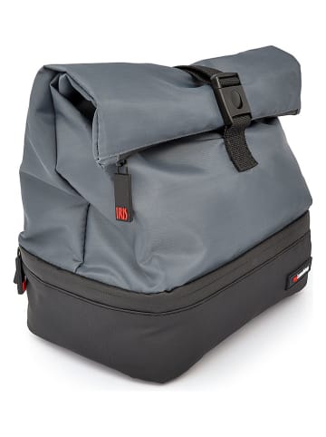 IRIS Isoleerlunchtas grijs/zwart - (B)23 x (H)31 x (D)16 cm