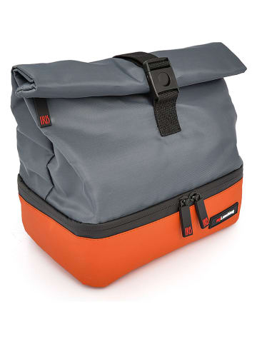 IRIS Barcelona Isoleerlunchtas grijs/oranje - (B)23 x (H)31 x (D)16 cm