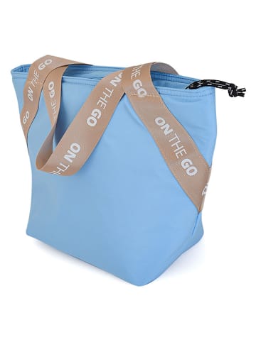 IRIS Barcelona Isolier-Lunchtasche "On the go" in Hellblau - (B)33,5 x (H)24 x (T)14 cm