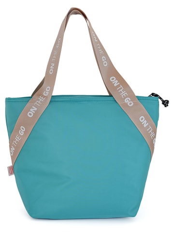 IRIS Isoleerlunchtas "On the go" turquoise - (B)33,5 x (H)24 x (D)14 cm