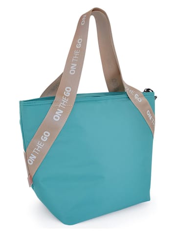 IRIS Isoleerlunchtas "On the go" turquoise - (B)33,5 x (H)24 x (D)14 cm