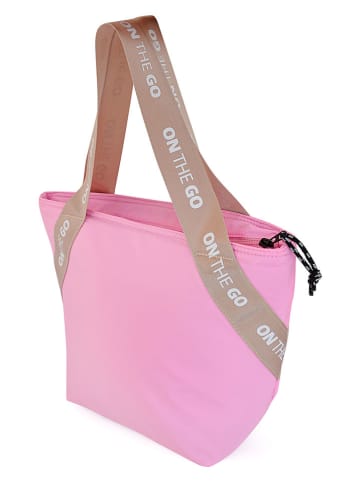 IRIS Isoleerlunchtas "On the go" lichtroze - (B)33,5 x (H)24 x (D)14 cm