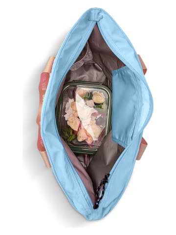 IRIS Torba termiczna "On the go" w kolorze błękitnym na lunch - 44 x 37 x 16 cm
