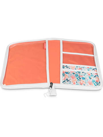 Miniland Gesundheitshefthülle "Mediterranean" in Mint - (L)24 x (B)17 cm