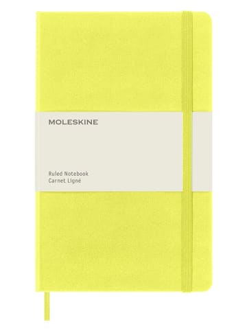 Moleskine Liniertes Notizbuch in Gelb - (B)13 x (H)21 cm