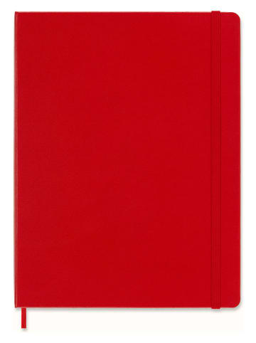 Moleskine Liniertes Notizbuch in Rot - (B)19 x (H)25 cm