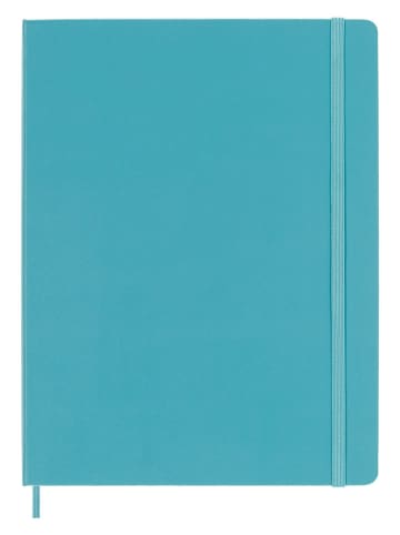 Moleskine Liniertes Notizbuch in Türkis - (B)19 x (H)25 cm