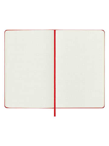 Moleskine Gestipt notitieboek rood - (B)13 x (H)21 cm