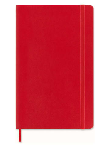 Moleskine Blanko Notizbuch in Rot - (B)13 x (H)21 cm