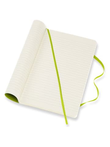 Moleskine Notatnik w kolorze limonkowym - 13 x 21 cm