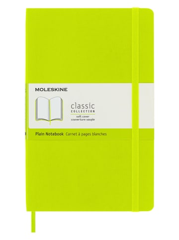 Moleskine Blanko Notizbuch in Limette - (B)13 x (H)21 cm