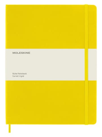 Moleskine Liniertes Notizbuch in Gelb - (B)19 x (H)25 cm