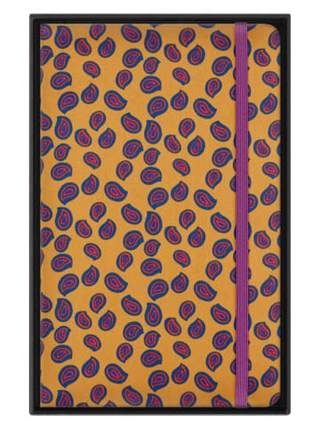 Moleskine Gelinieerd notitieboek "Le Professional'' oranje/paars - (B)13 x (H)21 cm