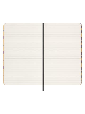 Moleskine Liniertes Notizbuch ''Le Professional'' in Orange/ Lila - (B)13 x (H)21 cm