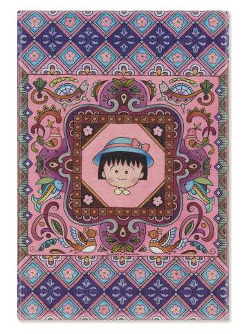 Moleskine Liniertes Notizbuch ''Sakura'' in Rosa/ Blau - (B)9 x (H)14 cm