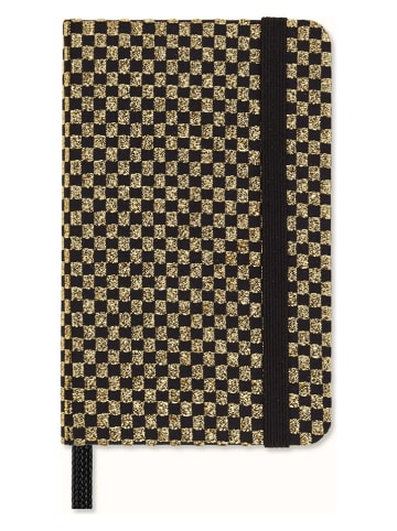 Moleskine Blanco notitieboek "Holiday" zwart/goudkleurig - (B)6,5 x (H)10,5 cm
