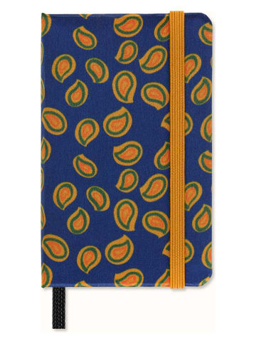 Moleskine Notatnik "Le Professional" w kolorze niebiesko-pomarańczowym - 6,5 x 10,5 cm