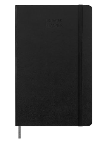 Moleskine Planer tygodniowy w kolorze czarnym - 13 x 21 cm