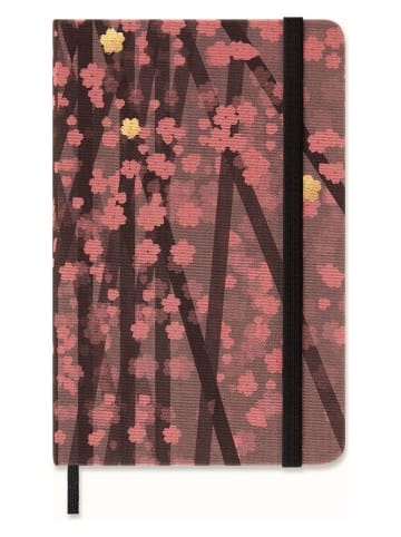 Moleskine Notatnik "Sakura" w kolorze jasnoróżowo-brązowym - 9 x 14 cm
