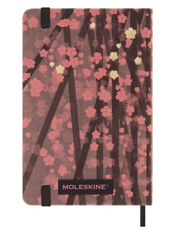 Moleskine Notatnik "Sakura" w kolorze jasnoróżowo-brązowym - 9 x 14 cm