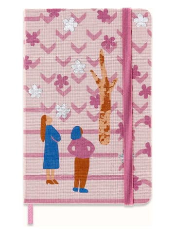 Moleskine Liniertes Notizbuch ''Sakura'' in Rosa - (B)9 x (H)14 cm