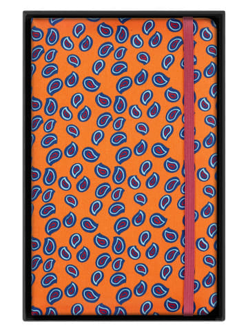 Moleskine Planer tygodniowy w kolorze niebiesko-pomarańczowym - 13 x 21 cm