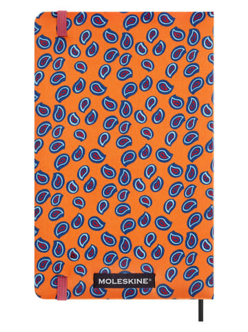 Moleskine Planer tygodniowy w kolorze niebiesko-pomarańczowym - 13 x 21 cm
