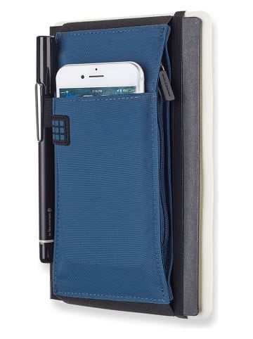 Moleskine Notizbuch-Tasche in Blau - (L)21 x (B)13 cm