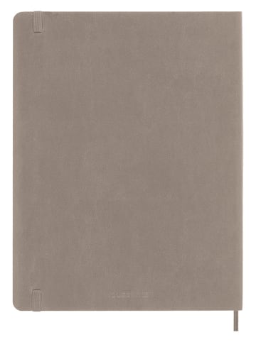 Moleskine Liniertes Notizbuch in Taupe - (B)19 x (H)25 cm