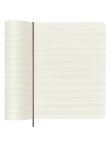 Moleskine Liniertes Notizbuch in Taupe - (B)19 x (H)25 cm