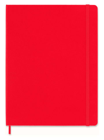 Moleskine Notatnik w kolorze czerwonym - 19 x 25 cm