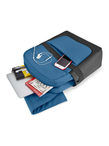 Moleskine Rucksack in Blau - (B)29,1 x (H)40,1 x (T)12,1 cm