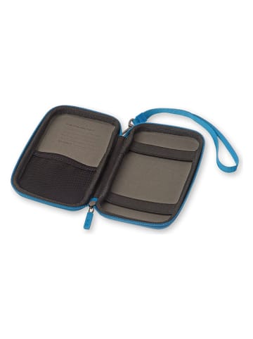 Moleskine Kleingeräte-Reiseetui "Journey" in Blau - (B)9 x (H)15 x (T)3 cm