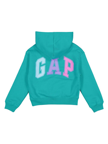 GAP Hoodie in Türkis