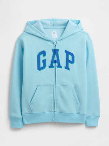 GAP Sweatjacke in Hellblau