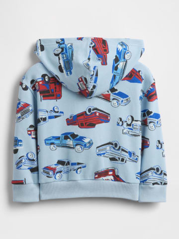 GAP Sweatvest lichtblauw/meerkleurig
