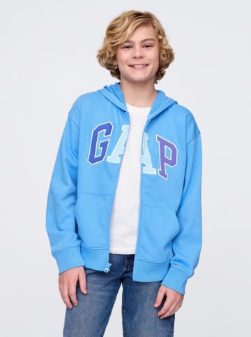 GAP Sweatjacke in Hellblau