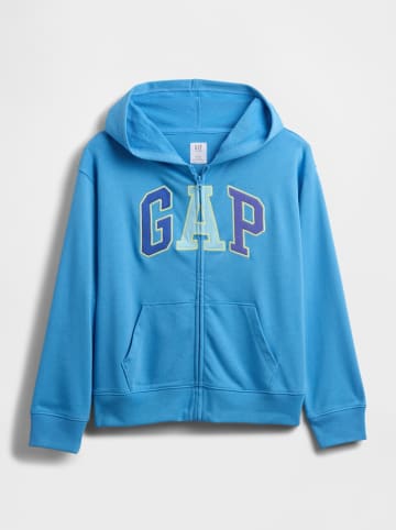 GAP Sweatjacke in Hellblau