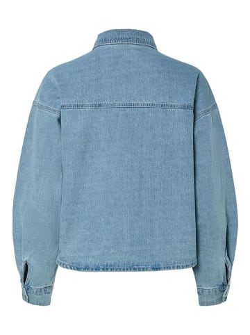 Pieces Jeanshemd "Tamra" in Hellblau