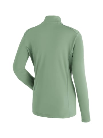 Maier Sports Functionele longsleeve "Jenna" saliegroen