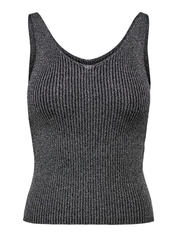 JDY Stricktop in Anthrazit