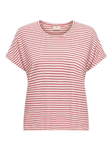 JDY Shirt rood/crème
