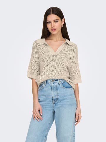 JDY Pullover in Beige