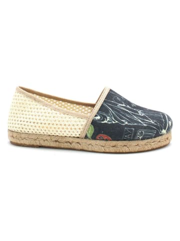Calceo Espadrilles in Dunkelblau/ Bunt