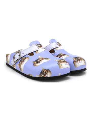 Calceo Clogs in Flieder