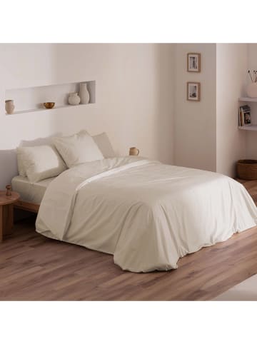 ethere Perkal-Bettbezug ''Liso'' in Beige