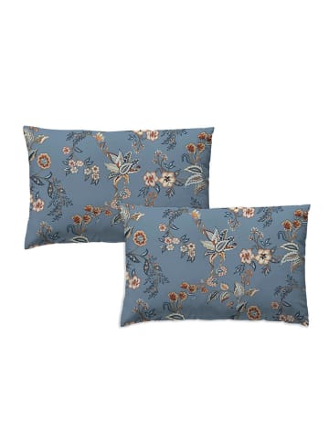 ethere Perkal kussensloop "Goa" blauw