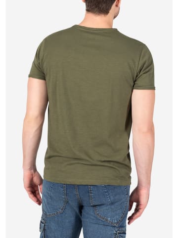 Timezone Koszulka w kolorze khaki