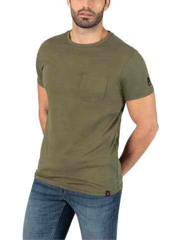 Timezone Koszulka w kolorze khaki