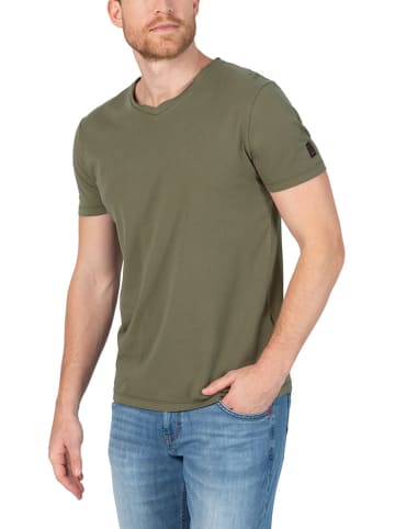 Timezone Koszulka w kolorze khaki